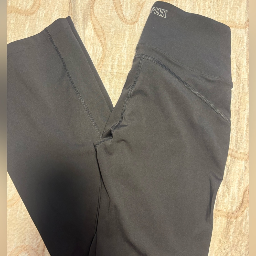 PINK Active Black Flare Leggings